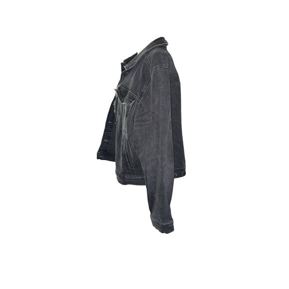 Sonoma Black Wash Jean Jacket Size XXL - Picture 2 of 6